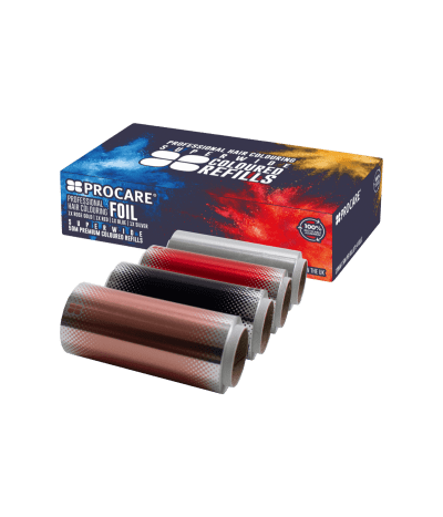 PROCARE PREMIUM FADE HAIR FOIL COLOURED QUAD